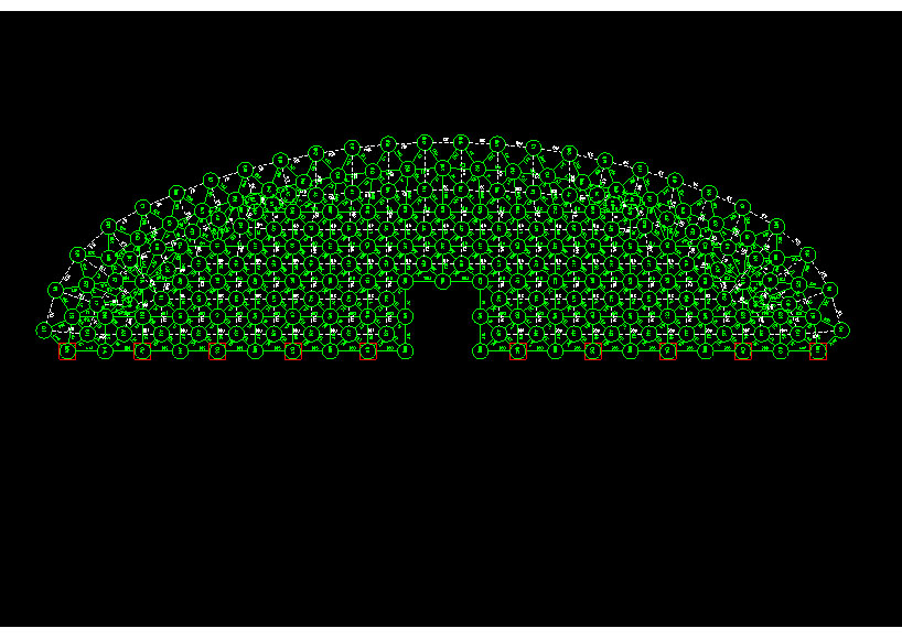 吴忠锡林浩特91跨，1000米长干煤棚网架设计
