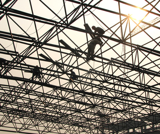 吴忠厂房网架安装