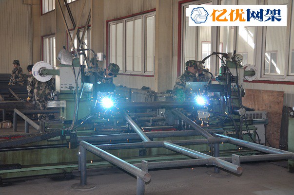 吴忠螺栓球网架加工车间